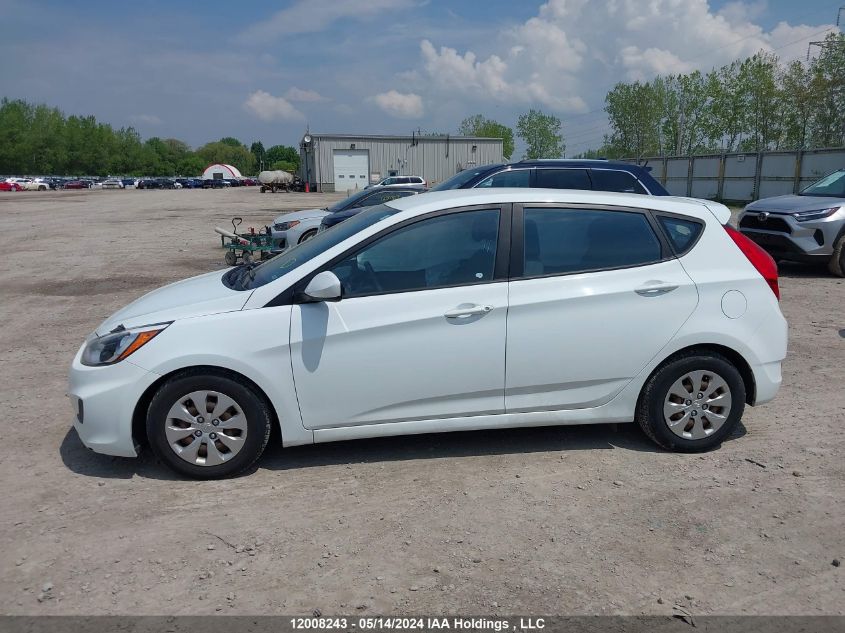 2016 Hyundai Accent VIN: KMHCT5AE7GU259823 Lot: 12008243