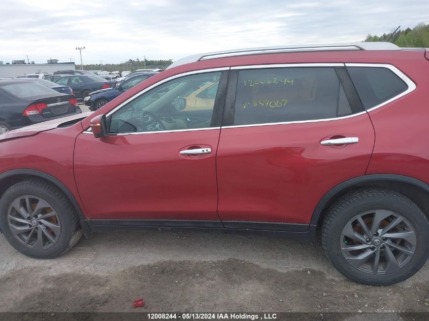 2016 Nissan Rogue VIN: 5N1AT2MV6GC857067 Lot: 12008244