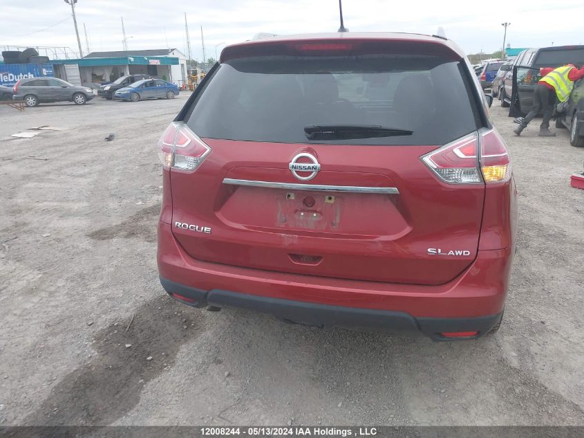 2016 Nissan Rogue VIN: 5N1AT2MV6GC857067 Lot: 12008244