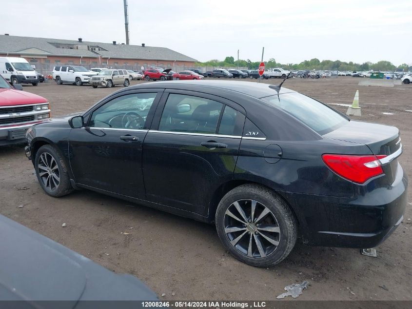 2013 Chrysler 200 Touring VIN: 1C3CCBBB8DN568010 Lot: 12008246