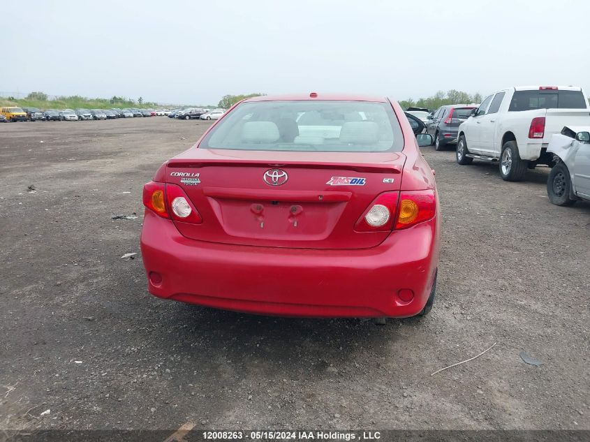 2010 Toyota Corolla Le VIN: 2T1BU4EE9AC194463 Lot: 12008263