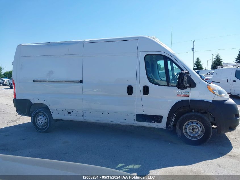 2019 Ram Promaster 2500 2500 High VIN: 3C6TRVDG7KE537585 Lot: 12008281