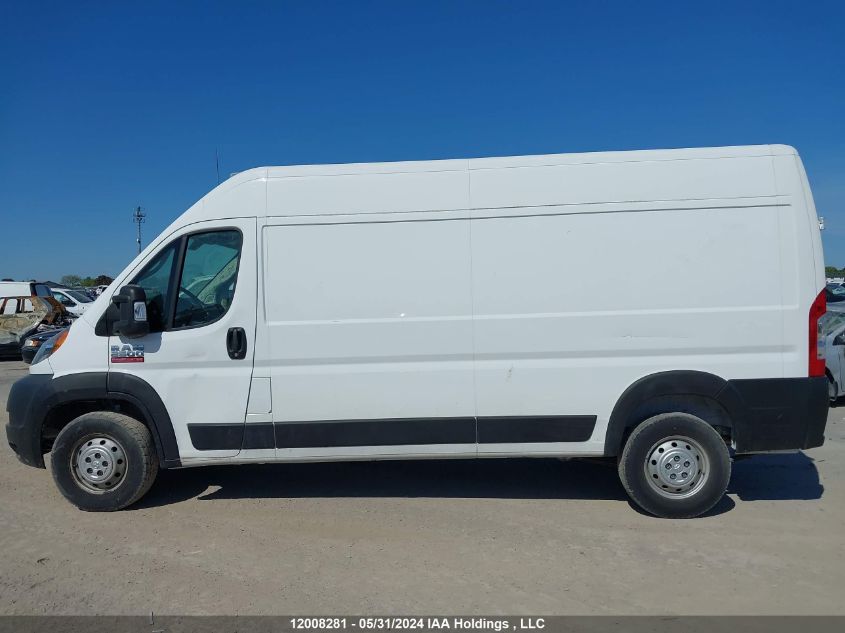 2019 Ram Promaster 2500 2500 High VIN: 3C6TRVDG7KE537585 Lot: 12008281