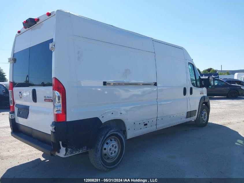 2019 Ram Promaster 2500 2500 High VIN: 3C6TRVDG7KE537585 Lot: 12008281