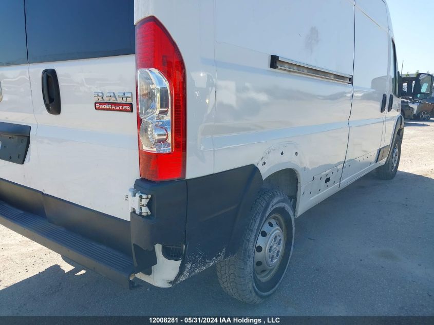 2019 Ram Promaster 2500 2500 High VIN: 3C6TRVDG7KE537585 Lot: 12008281