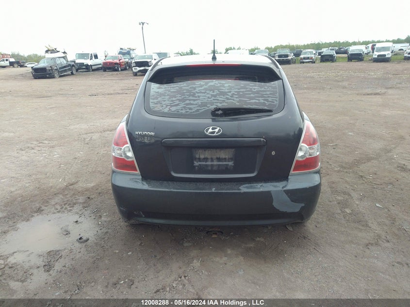2007 Hyundai Accent Gs VIN: KMHCN35CX7U013811 Lot: 12008288