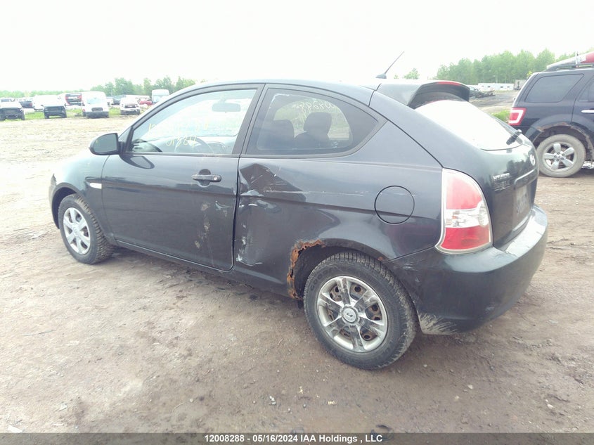 2007 Hyundai Accent Gs VIN: KMHCN35CX7U013811 Lot: 12008288