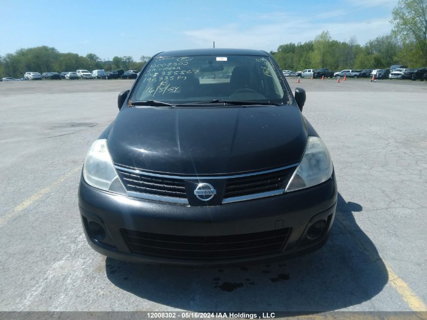 2009 Nissan Versa VIN: 3N1BC13E59L355567 Lot: 12008302