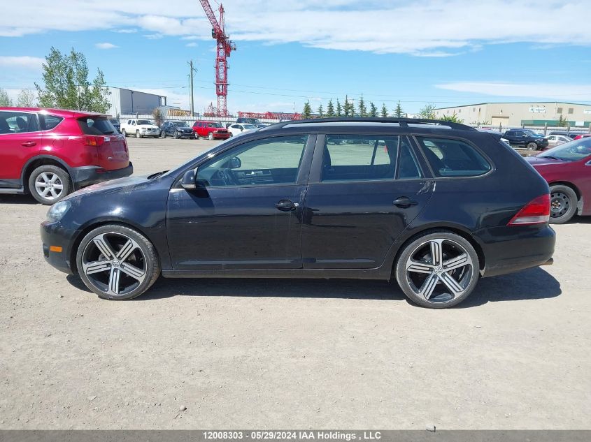 2013 Volkswagen Golf Wagon VIN: 3VWKX7AJ8DM613584 Lot: 12008303