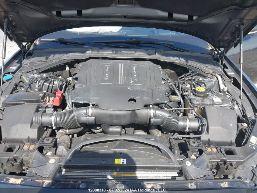 2016 Jaguar Xf S VIN: SAJBM4BV0GCY12387 Lot: 12008310