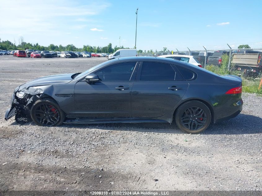2016 Jaguar Xf S VIN: SAJBM4BV0GCY12387 Lot: 12008310