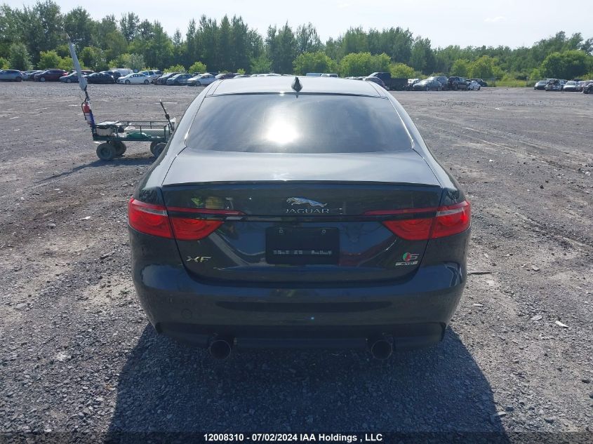 2016 Jaguar Xf S VIN: SAJBM4BV0GCY12387 Lot: 12008310