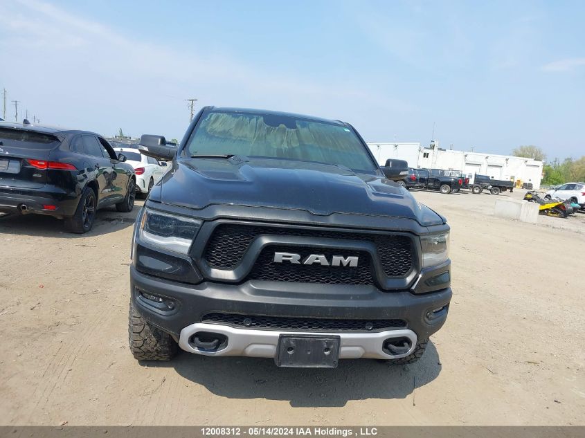 2022 Ram 1500 Rebel VIN: 1C6SRFLT8NN153749 Lot: 12008312