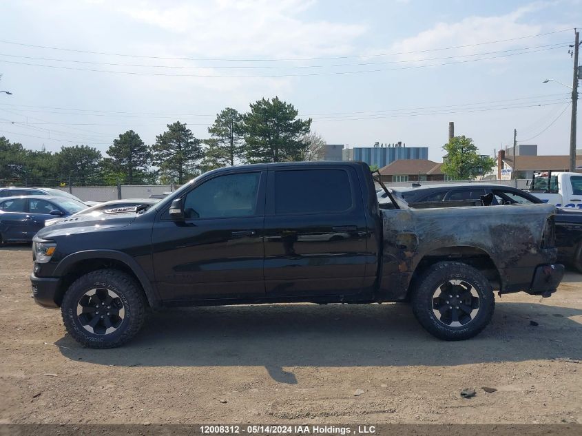 2022 Ram 1500 Rebel VIN: 1C6SRFLT8NN153749 Lot: 12008312