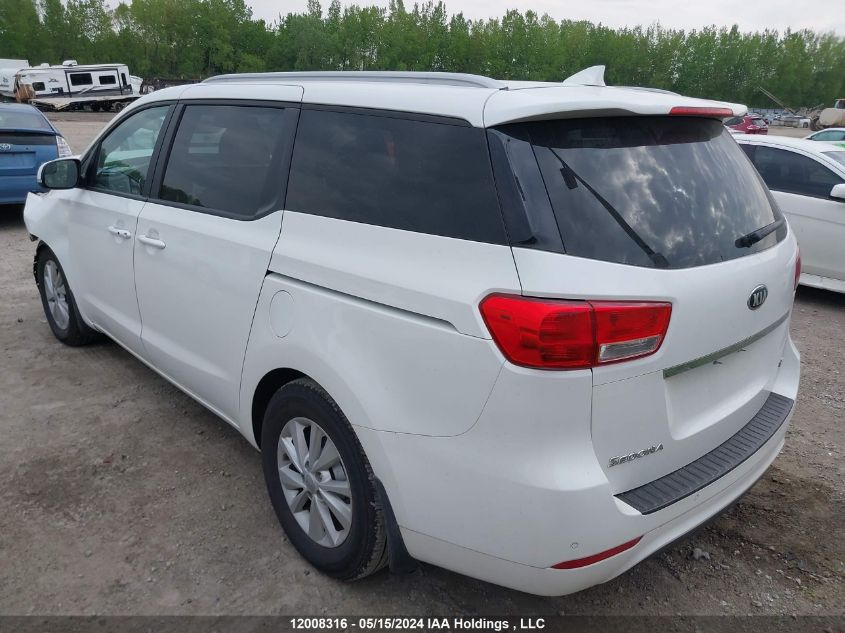 2018 Kia Sedona VIN: KNDMB5C10J6392716 Lot: 12008316