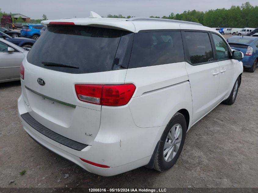 2018 Kia Sedona VIN: KNDMB5C10J6392716 Lot: 12008316