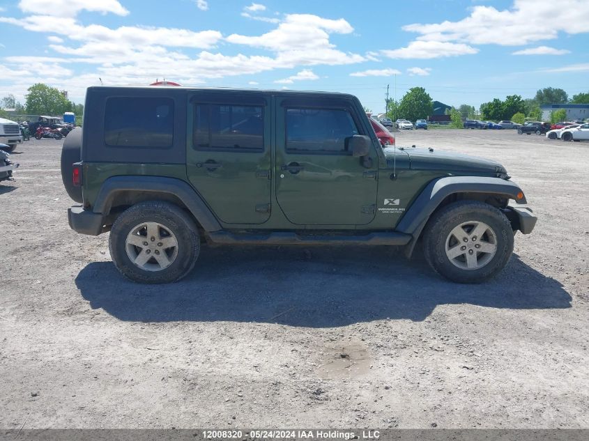 2008 Jeep Wrangler Unlimited X VIN: 1J4GA39148L557670 Lot: 12008320