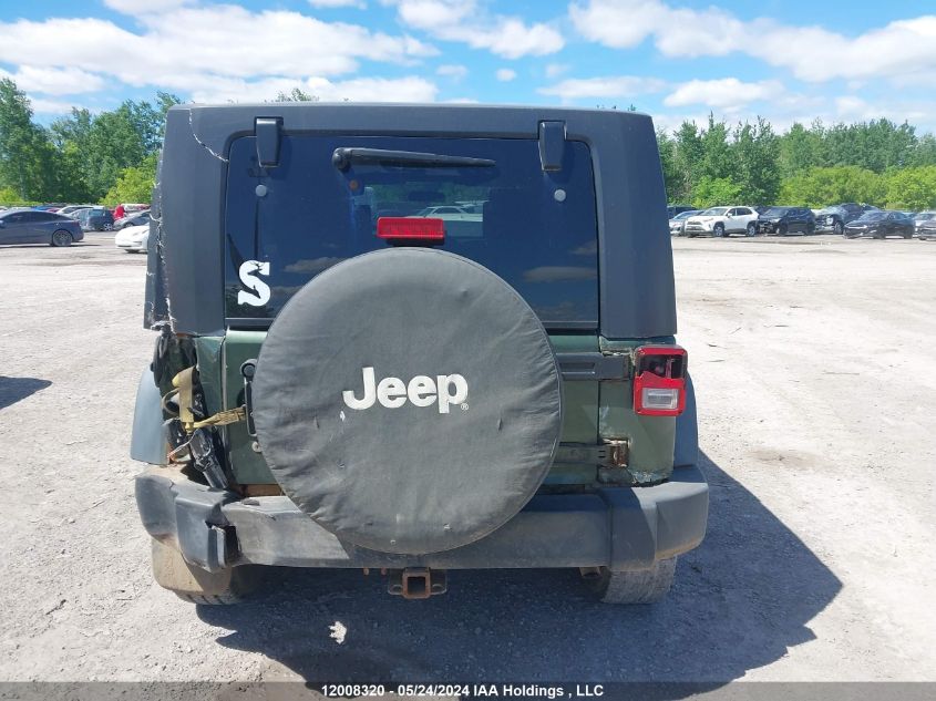 2008 Jeep Wrangler Unlimited X VIN: 1J4GA39148L557670 Lot: 12008320