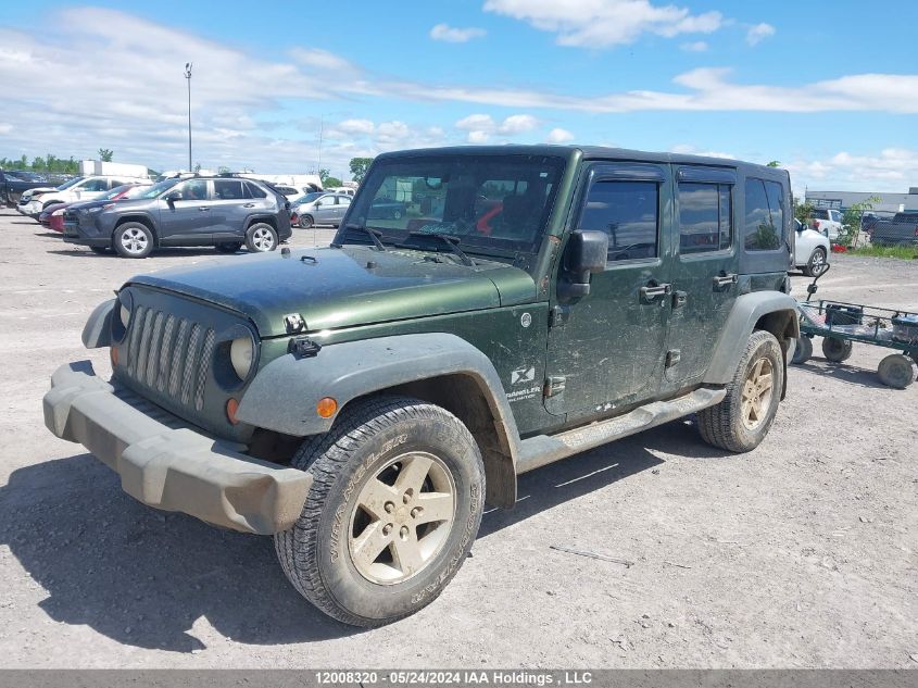 2008 Jeep Wrangler Unlimited X VIN: 1J4GA39148L557670 Lot: 12008320