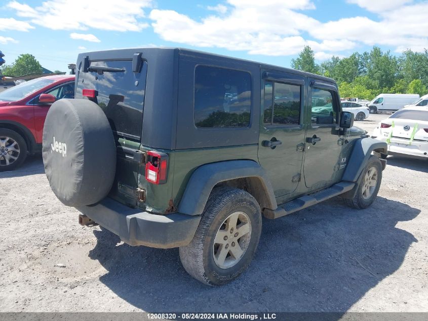 2008 Jeep Wrangler Unlimited X VIN: 1J4GA39148L557670 Lot: 12008320