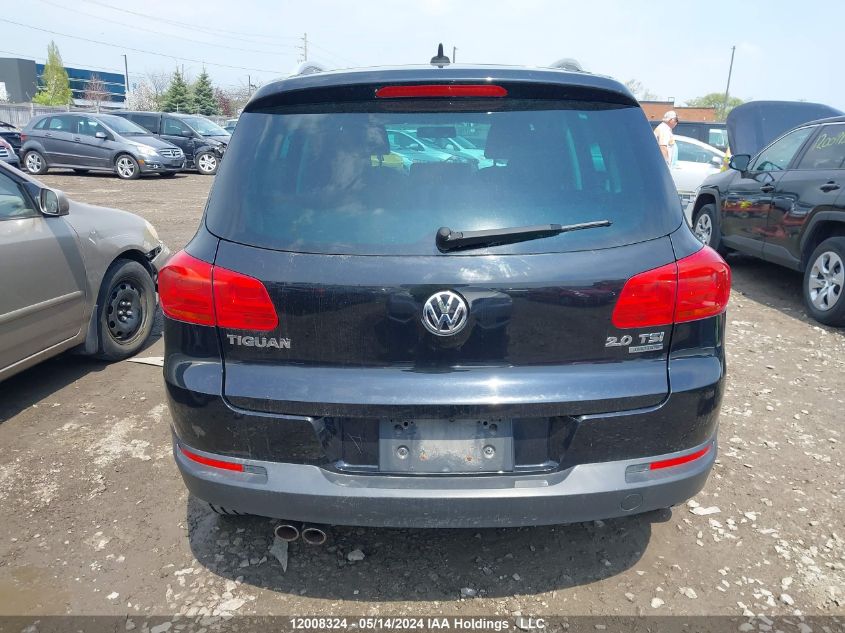 2012 Volkswagen Tiguan S/Se/Sel VIN: WVGBV7AX9CW570283 Lot: 12008324