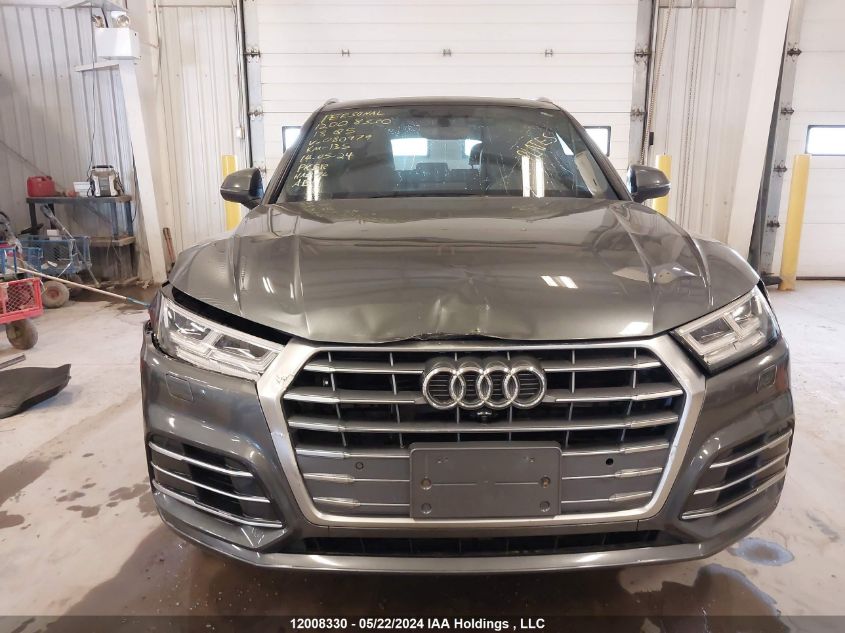 2018 Audi Q5 VIN: WA1FNAFY2J2080979 Lot: 12008330