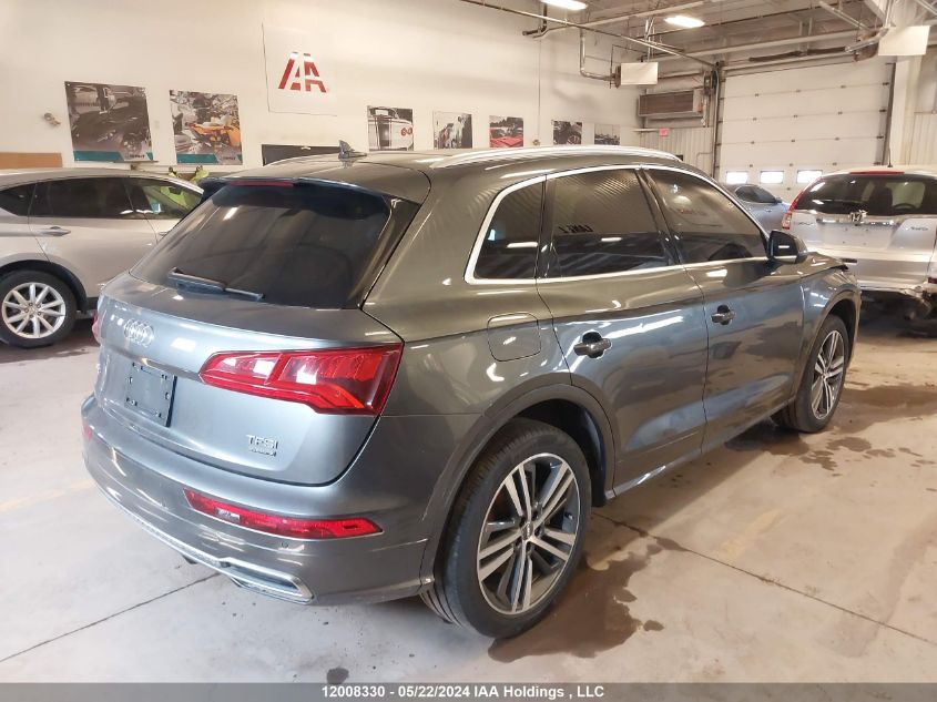 2018 Audi Q5 VIN: WA1FNAFY2J2080979 Lot: 12008330