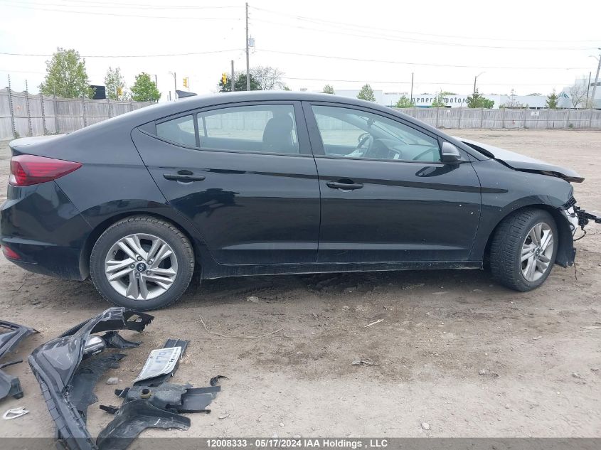 2020 Hyundai Elantra VIN: KMHD84LF2LU101194 Lot: 12008333