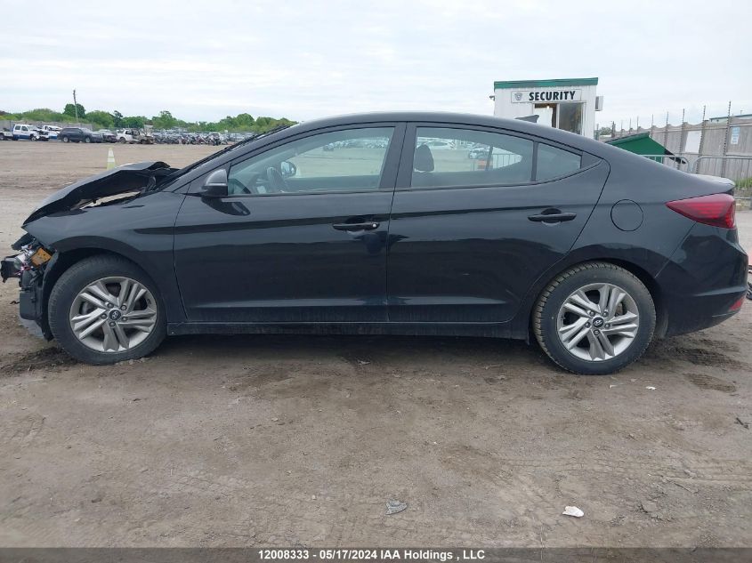 2020 Hyundai Elantra VIN: KMHD84LF2LU101194 Lot: 12008333