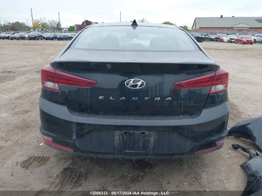 2020 Hyundai Elantra VIN: KMHD84LF2LU101194 Lot: 12008333