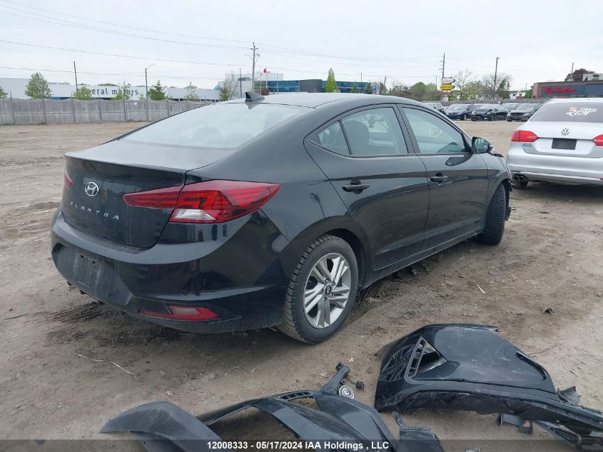 2020 Hyundai Elantra VIN: KMHD84LF2LU101194 Lot: 12008333