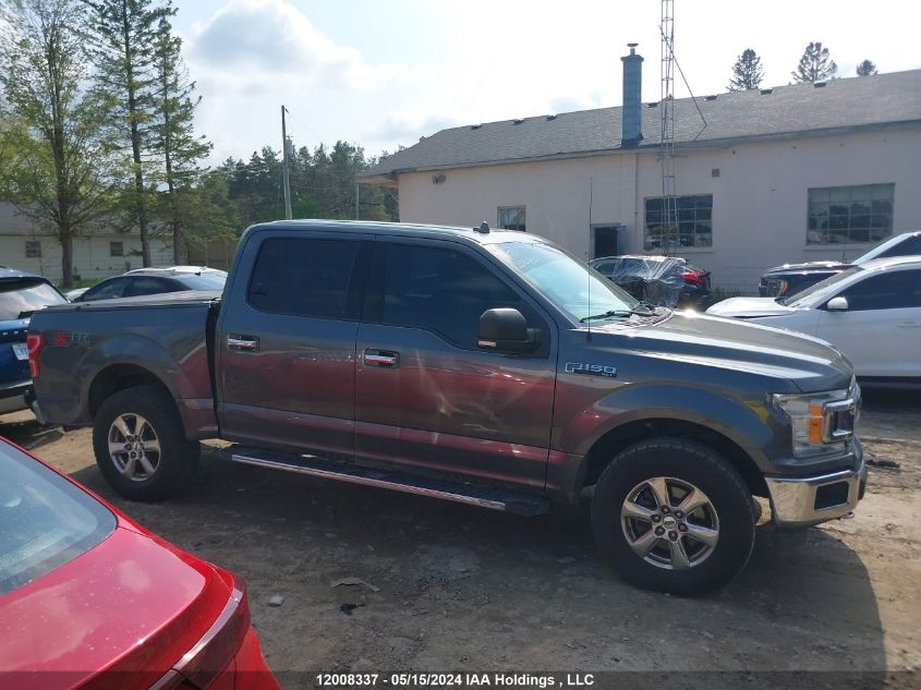 2018 Ford F-150 Xlt VIN: 1FTEW1E57JFD56247 Lot: 12008337