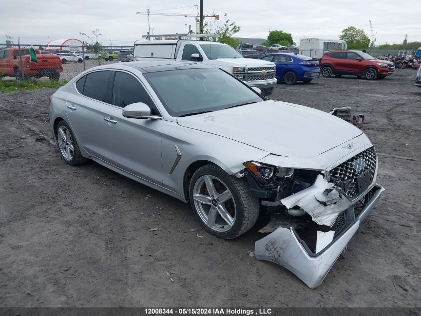 2019 Genesis G70 2.0T Advanced VIN: KMTG24LAXKU023819 Lot: 12008344