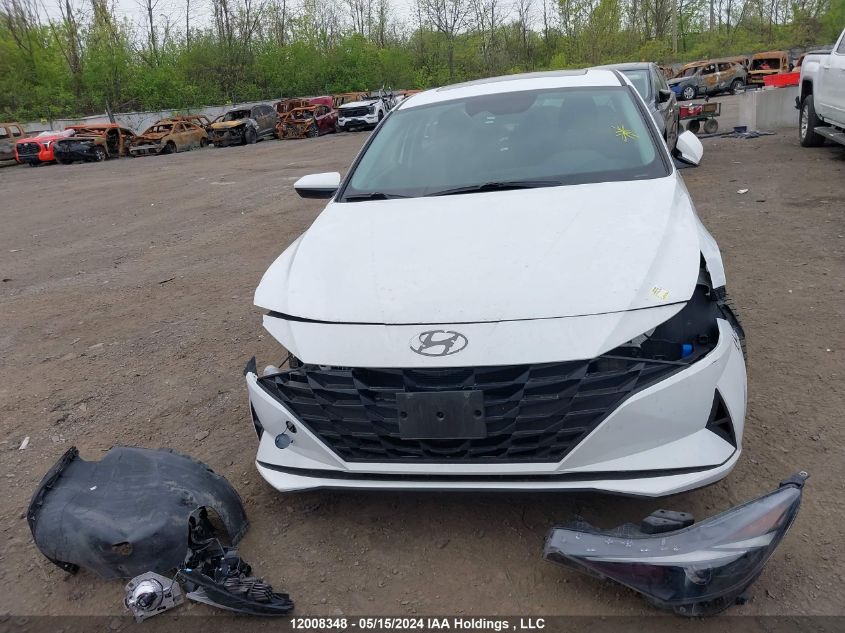 2022 Hyundai Elantra VIN: KMHLM4AG5NU363278 Lot: 12008348