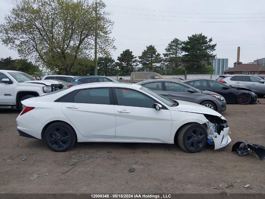 2022 Hyundai Elantra VIN: KMHLM4AG5NU363278 Lot: 12008348