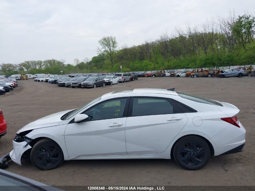 2022 Hyundai Elantra VIN: KMHLM4AG5NU363278 Lot: 12008348