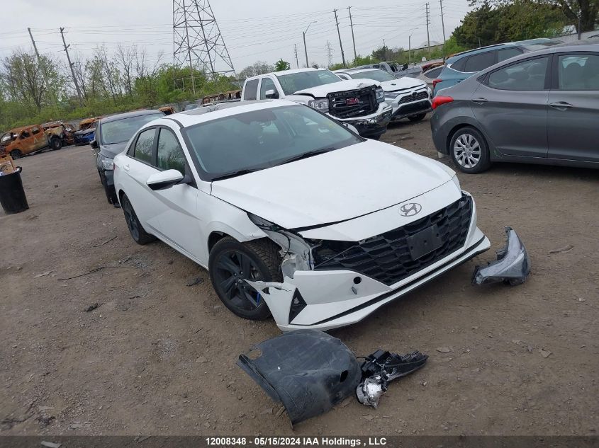 2022 Hyundai Elantra VIN: KMHLM4AG5NU363278 Lot: 12008348