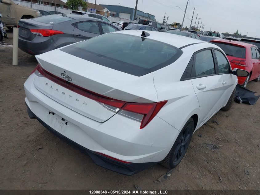 2022 Hyundai Elantra VIN: KMHLM4AG5NU363278 Lot: 12008348