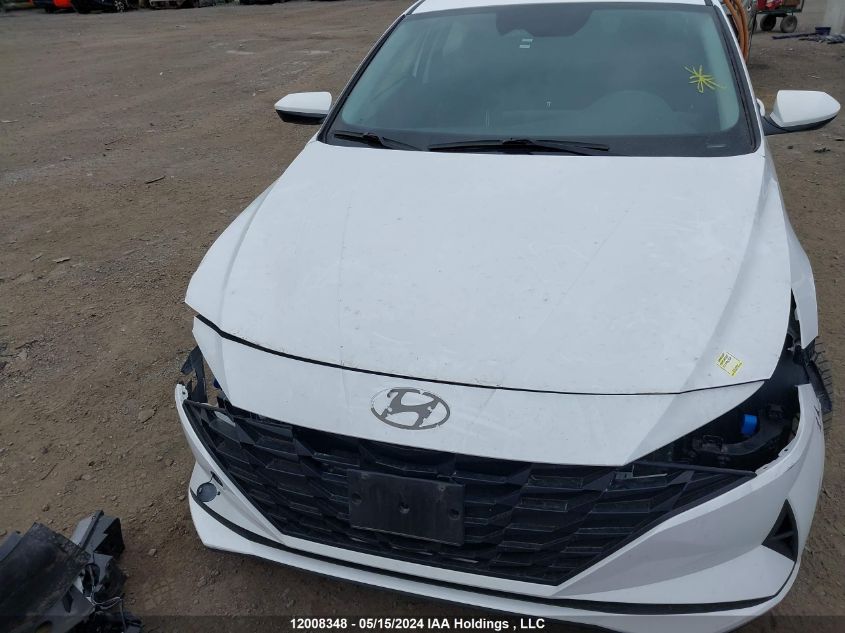 2022 Hyundai Elantra VIN: KMHLM4AG5NU363278 Lot: 12008348