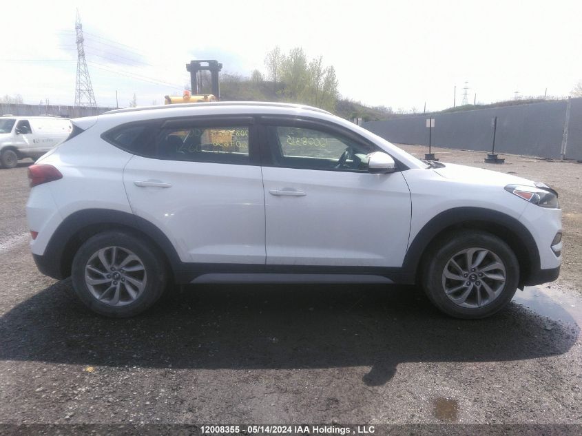 2018 Hyundai Tucson Premium 2.0L VIN: KM8J33A44JU607636 Lot: 12008355