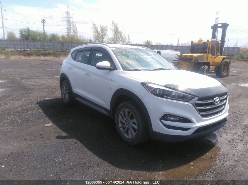 2018 Hyundai Tucson Premium 2.0L VIN: KM8J33A44JU607636 Lot: 12008355