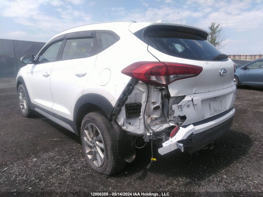 2018 Hyundai Tucson Premium 2.0L VIN: KM8J33A44JU607636 Lot: 12008355