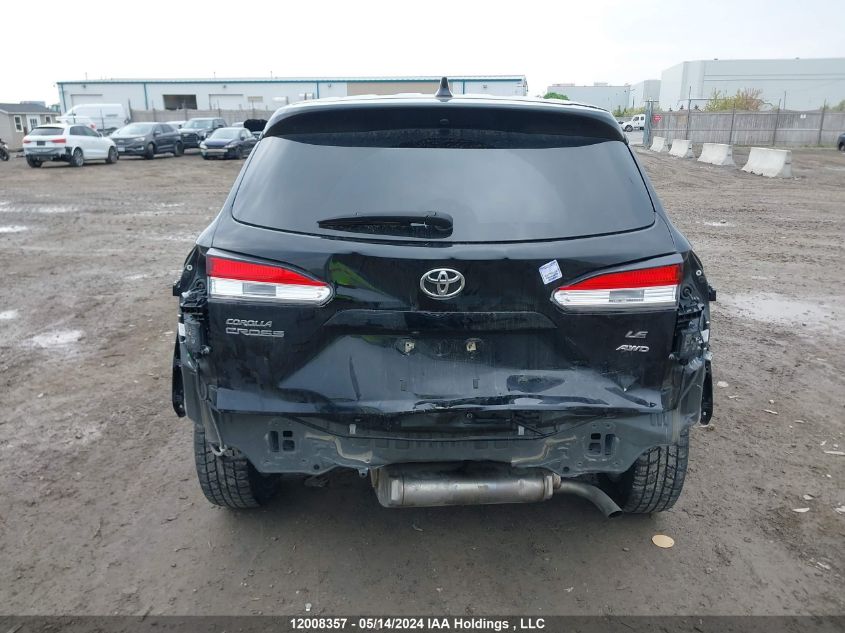 2023 Toyota Corolla Cross Le VIN: 7MUCAABG4PV056739 Lot: 12008357