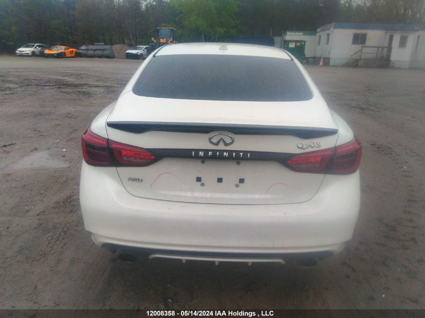 2019 Infiniti Q50 VIN: JN1EV7AR5KM550676 Lot: 12008358