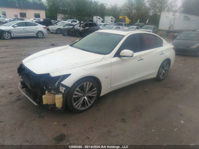 2019 Infiniti Q50 VIN: JN1EV7AR5KM550676 Lot: 12008358