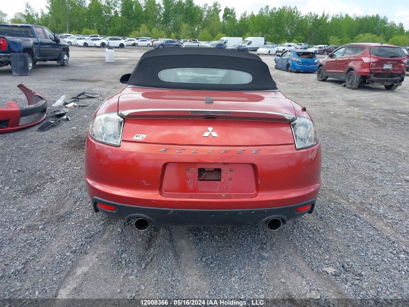 2011 Mitsubishi Eclipse VIN: 4A37L2EF4BE601266 Lot: 12008366