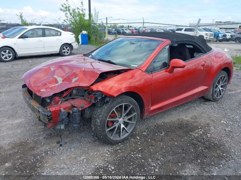 2011 Mitsubishi Eclipse VIN: 4A37L2EF4BE601266 Lot: 12008366