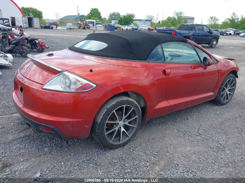 2011 Mitsubishi Eclipse VIN: 4A37L2EF4BE601266 Lot: 12008366