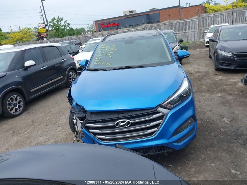 2018 Hyundai Tucson Se VIN: KM8J33A4XJU596884 Lot: 12008371