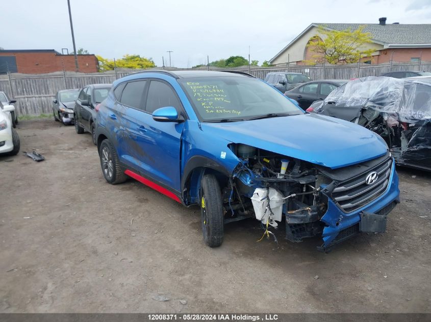 2018 Hyundai Tucson Se VIN: KM8J33A4XJU596884 Lot: 12008371